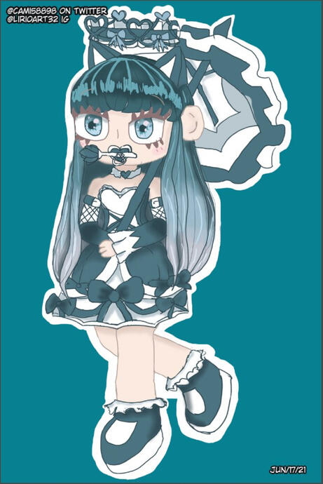 Full body chibi commission